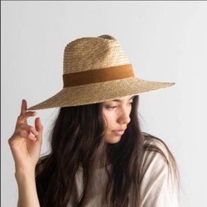 Gigi Pip Isla Straw Fedora